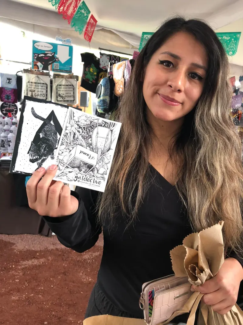 Gatolectivo en bazar con causa